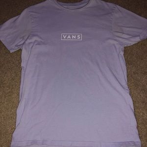 Baby blue Vans t-shirt